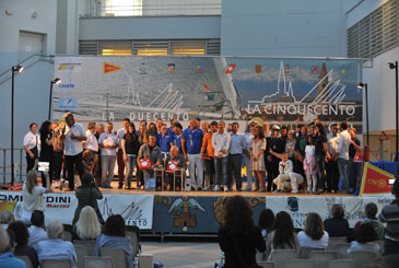 La premiazione delle regate offshore di Caorle
