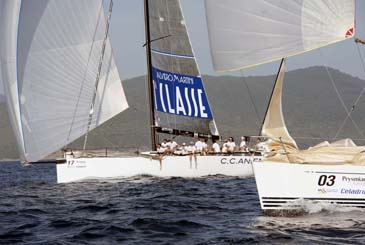 Punta Ala, vento leggero alla prima dell'Europeo ORC