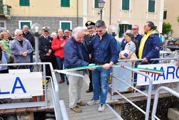 I nuovi pontili del Circolo della Vela Marciana Marina