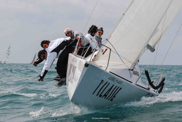 Gli Este 24 alla Coastal Race della Lunga Bolina