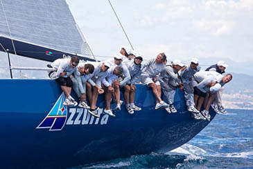 Azzurra a Barcellona
