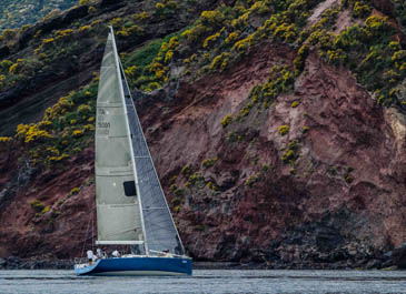 Lo spettacolo della Salina Sailing Week