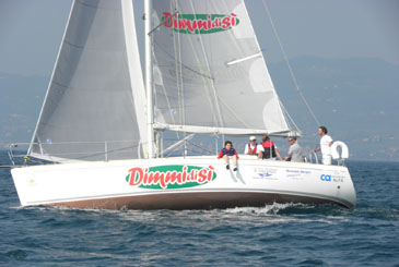 Moniga del Garda, vela d'altura ORC sul lago di Garda