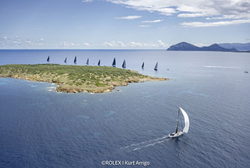 TERZO GIORNO DI REGATE ALLA ROLEX SWAN CUP